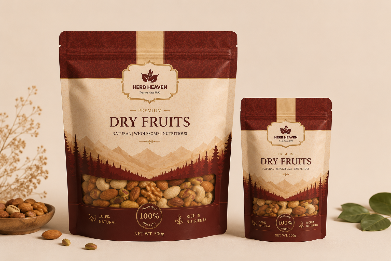 Walnuts and natural produce