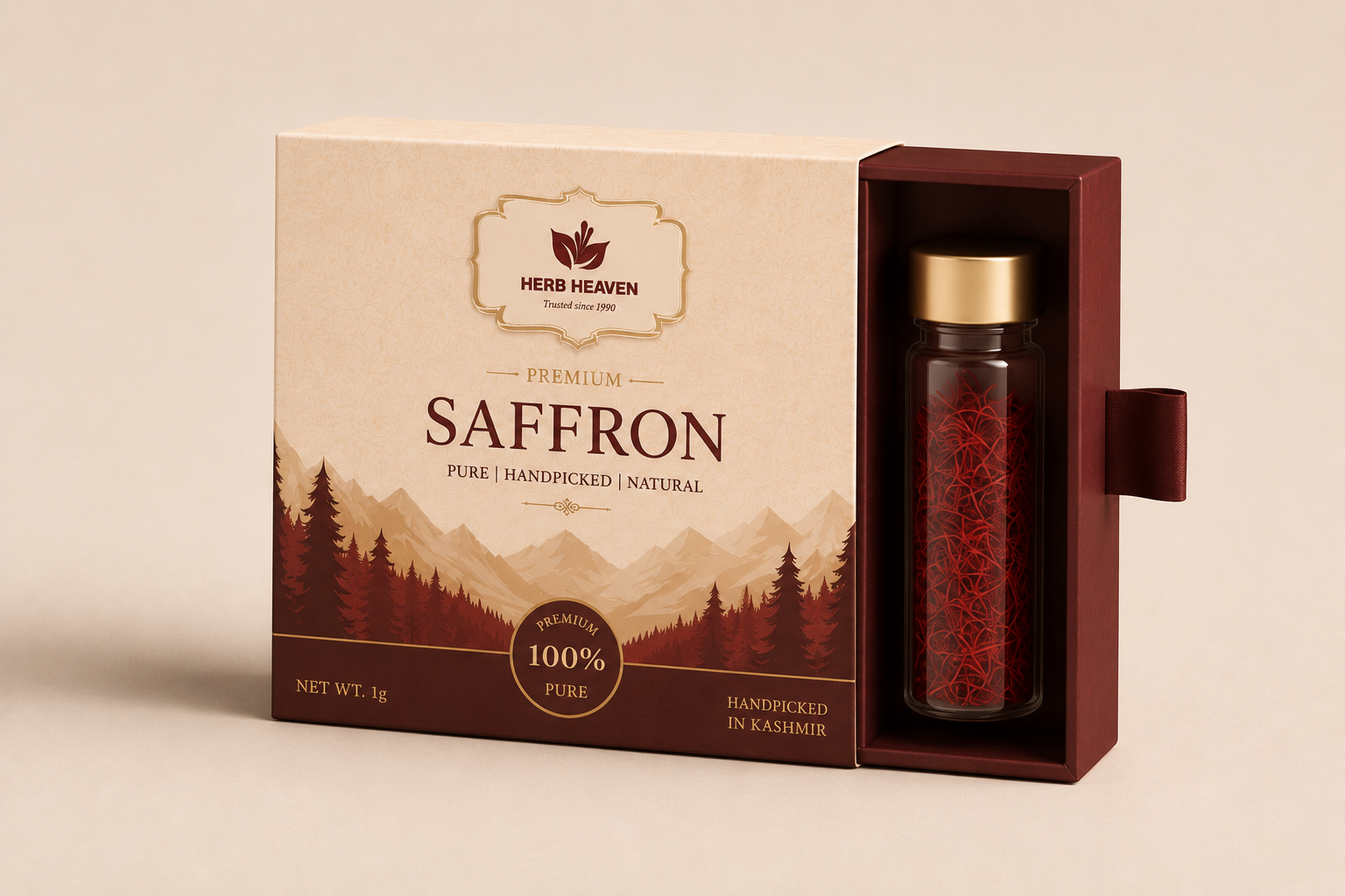 Herb Heaven saffron infusion