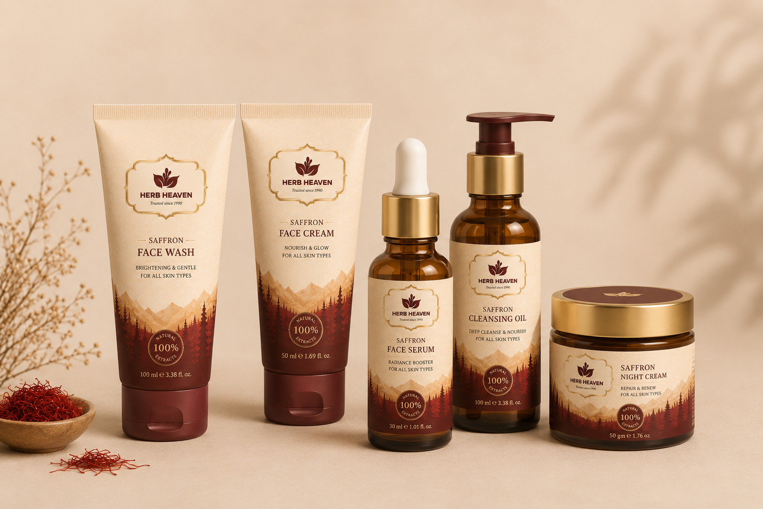 Natural skincare products